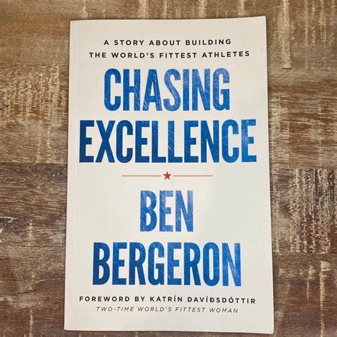 Chasing Excellence by Ben Bergeron, Paperback | Pangobooks