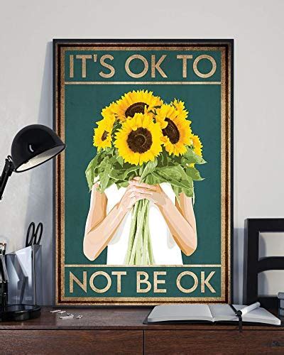 Mental Health Poster It's Ok to Not Be Ok Poster Mental Health ...