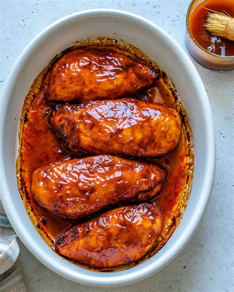 Baked BBQ Chicken Breast - Healthy Fitness Meals