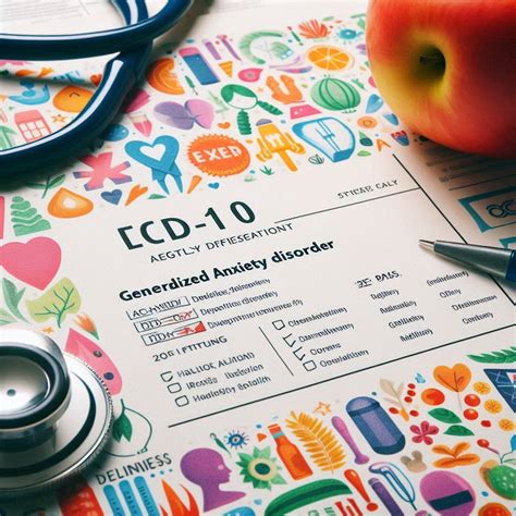 ICD-10 Code for GAD (Generalized Anxiety Disorder) - wmwtl