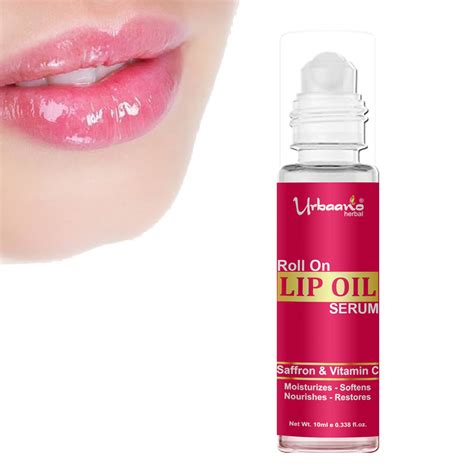 Buy Urbaano Herbal Lip Serum Oil for Dark, Dry, Pigmented and Chapped ...