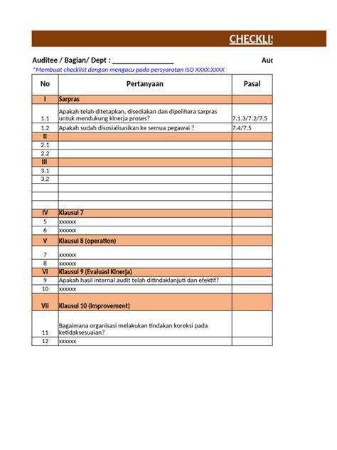 Checklist Format Example 的图像结果
