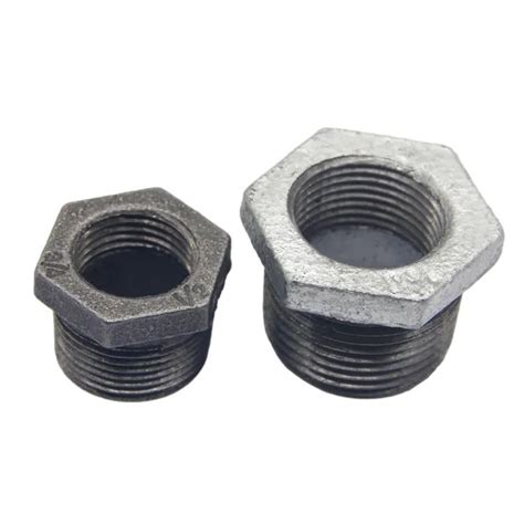 Anti Short Bushing Malleable Iron - Male BSPT To Female BSPP Thread ...