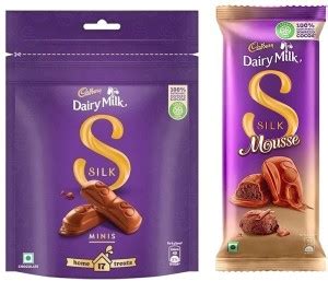 Cadbury Silk Chocolate & Silk Mousse Bars Price in India - Buy Cadbury ...