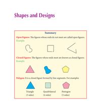 Printable Worksheet: Shapes and Designs - Mental Maths - Class 1 PDF ...