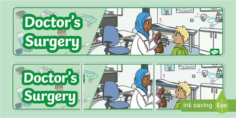Doctor's Surgery Display Banner