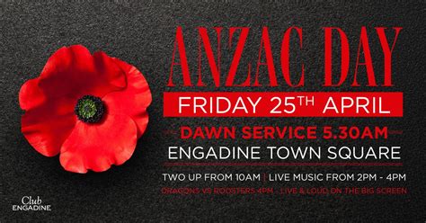 ANZAC DAY, 1029 Old Princes Highway, Engadine, NSW, Australia, New ...