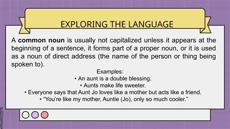 ENGLISH GRADE 6 LESSON 1 COMMON AND PROPER NOUNS | PPTX