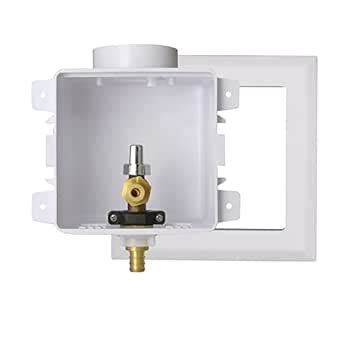 GUOFIS Icemaker Outlet Box,1/2 Inch Crimp PEX Inlet and 1/4 Inch OD ...