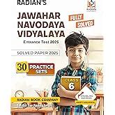 Jawahar Navodaya Vidyalaya Guide Book for Class 6 Entrance Exam