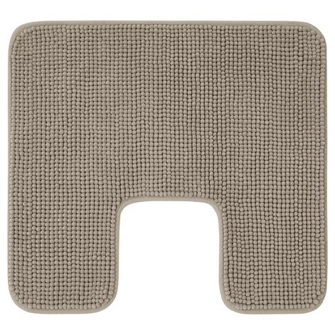 TOFTBO pedestal mat, beige, 55x60 cm (22x24") - IKEA