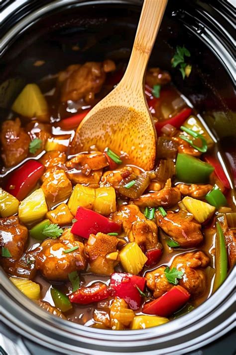Sweet Hawaiian Crockpot Chicken