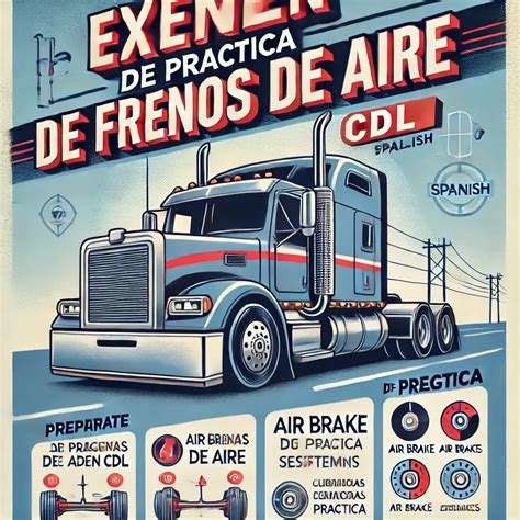 CDL Air Brake Practice Test in Spanish 2026