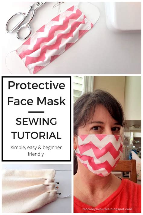Image result for Tutorial for Sewing Face Mask