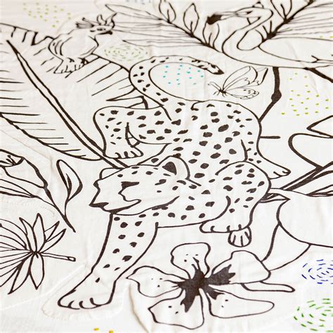 Bed Cover My Colouring Bed Cover – www.zookeeper.store