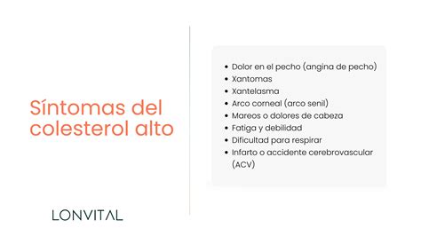 Colesterol alto | Síntomas, causas y tratamiento - Lonvital - Tu salud, tu longevidad, tu vida