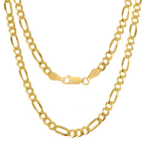 Kisper Mens Gold Chain Necklace 18k Gold Necklace For Men | Desertcart ...