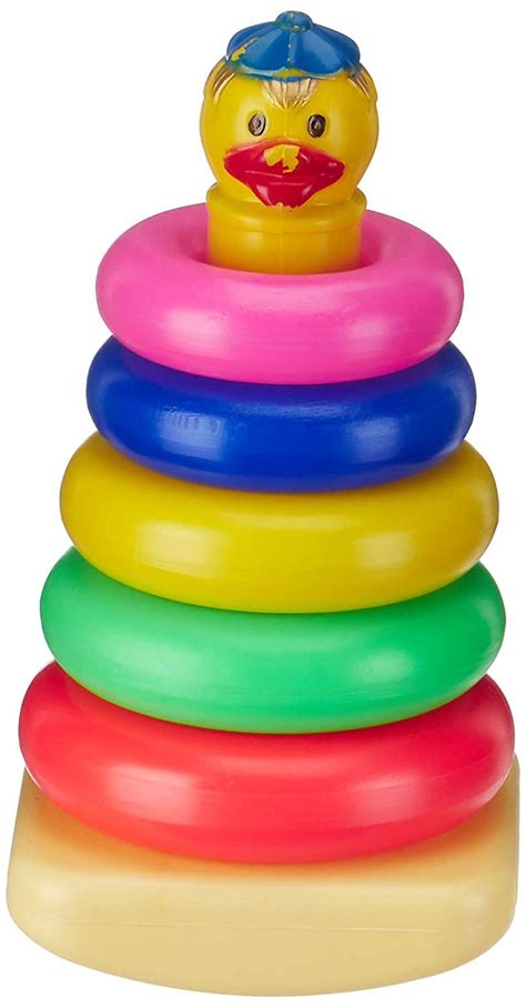 Jerry World Stack Ring for Kids|Junior Stack-A-Ring Duck| Duck Stacking ...