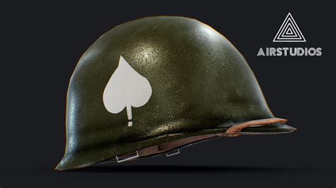 World War 2 US M1 Helmet - Buy Royalty Free 3D model by AirStudios ...