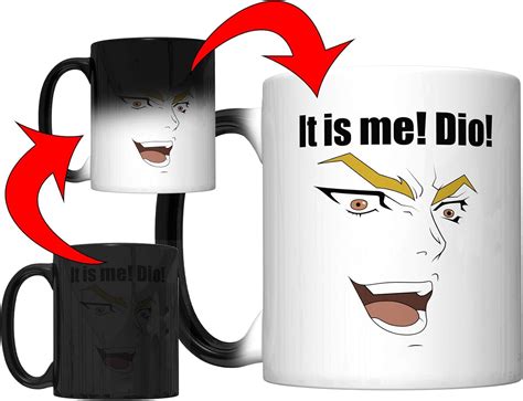 Amazon.com: CJ Artisans It Is Me, DIO! Magic Color Changing Coffee Mug ...