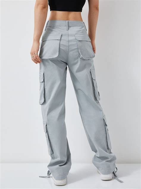 Emmiol Free shipping 2026 Function Pocket Y2K Straight Leg Cargo Pants ...