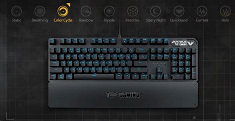 Buy ASUS TUF Gaming K3 RGB mechanical Wired Keyboard with N-key ...