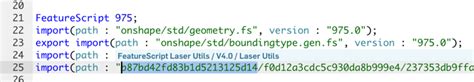 Image result for Using Feature Script Onshape