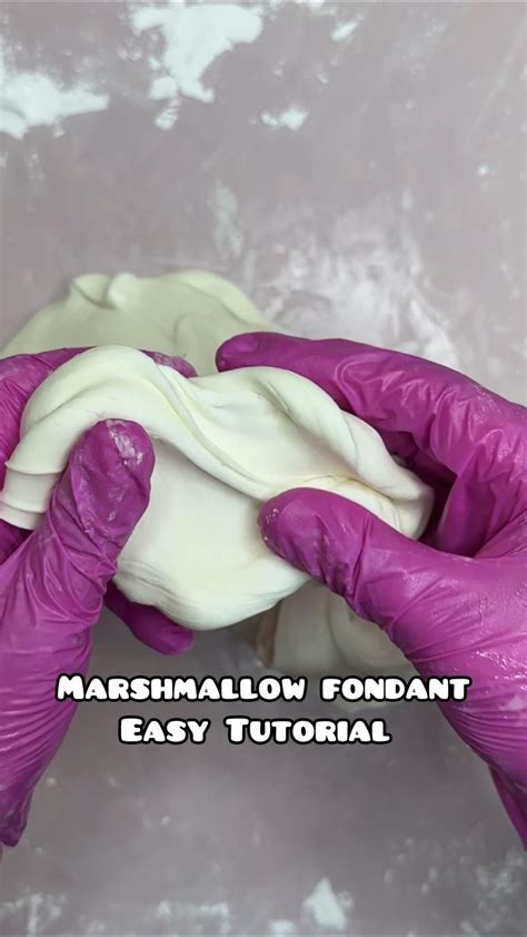 Easy to make fondant recipe with marshmallows – Artofit