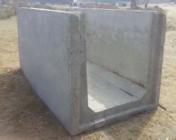 Precast U drains - Precast RCC U Drains Manufacturer from Bengaluru