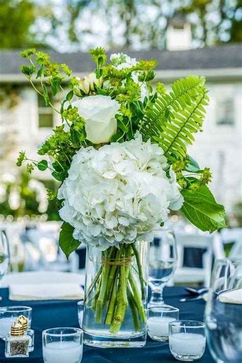 Purple And White Flower Centerpieces at Herman Dunlap blog