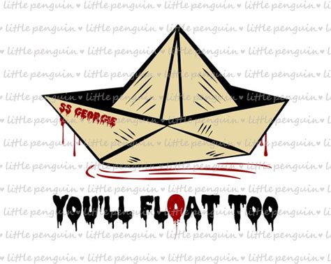 IT SVG You'll Float Too Pennywise Svg It Vintage - Etsy India