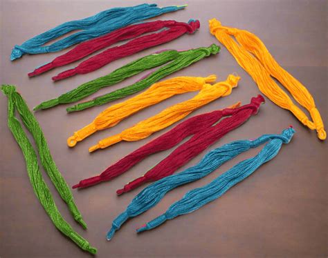 4 Pcs Thread Dori Assorted 4 Colors Combo