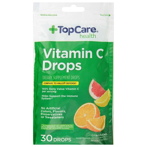 TopCare Vitamin C Drops, Citrus Blend (30 ct) Delivery or Pickup Near ...