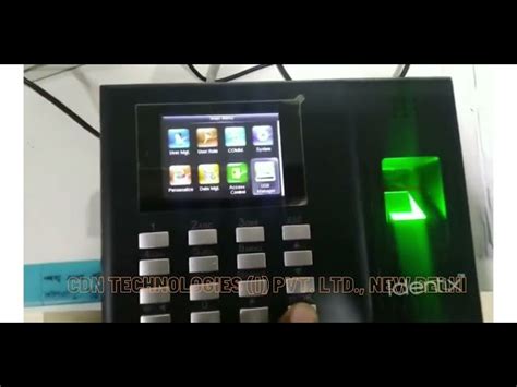 Biometric Attendance Machine - eSSL K90 Pro Time Attendance System ...