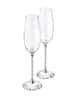 Buy SWAROVSKI Crystal Toasting Flutes Showpiece | Silver Color Home ...