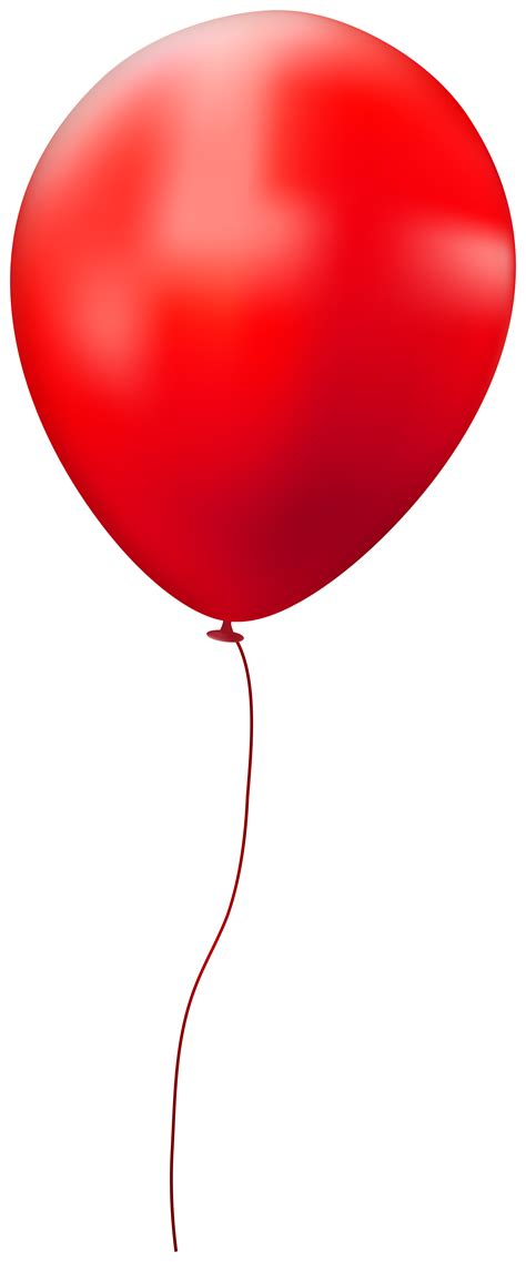 Red Balloon PNG - PNG Mart
