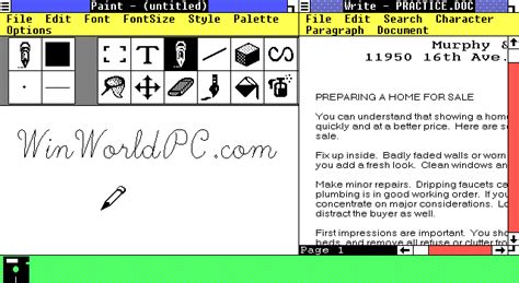 Image result for Operable Program Windows 1.0