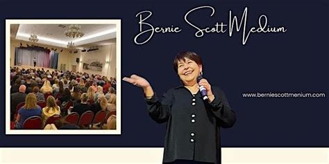 Mediumship Evening with Bernie Scott Weston Super Mare, South Sands ...