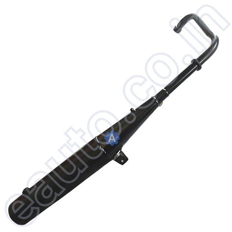 Silencer for TVS Star City 110 (Black)
