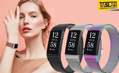 TASLAR Bands Band Metal Mesh Loop Adjustable Stainless Steel Magnetic ...