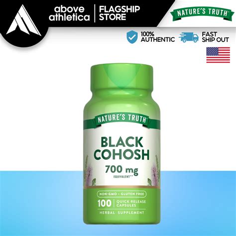 Black Cohosh Extract. 100 Tablets