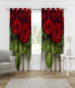 sai fashion 154 cm (5 ft) Polyester Room Darkening Window Curtain (Pack ...