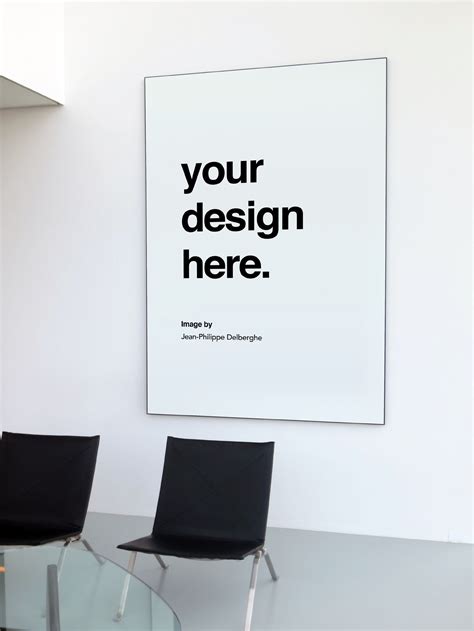 Free Indoor Poster Mockup