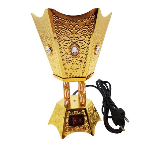 Electrical Bakhoor Burner & 50g Fragrance Paste - Golden – FridayCharm.com
