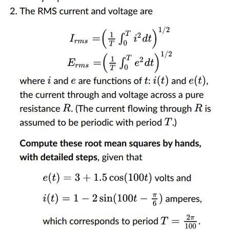 Image result for Current RMS Tutorial