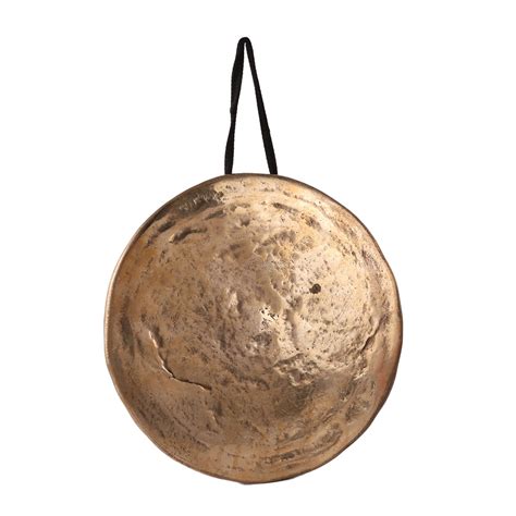 Golden Brass Round Gong