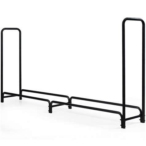 Gaierptone 48.5-in x 14.5-in x 96.5-in Steel Indoor log rack in the ...