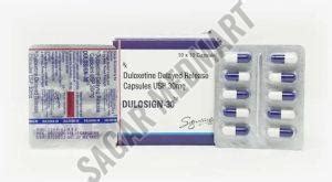 Dulosign 30 Duloxetine DR Capsule Exporter, Supplier from Mumbai