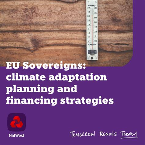 European Sovereigns’ climate adaptation planning and their financing strategies | NatWest ...