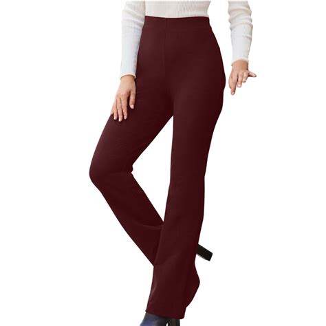 GZWYHT Dress Pants,Petite Pants,Womens Elegant Casual Daily Straight ...